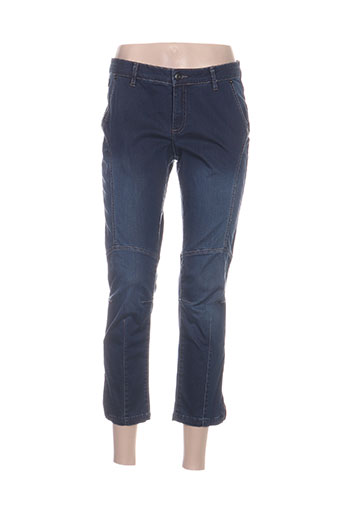 one step jeans femme de couleur bleu