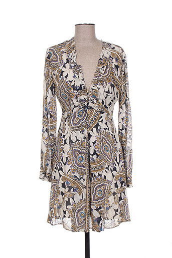 twinset robes femme de couleur beige