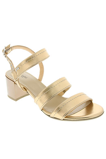 nero giardini chaussures femme de couleur jaune