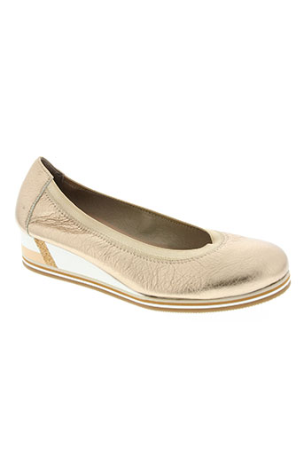 wonders chaussures femme de couleur jaune