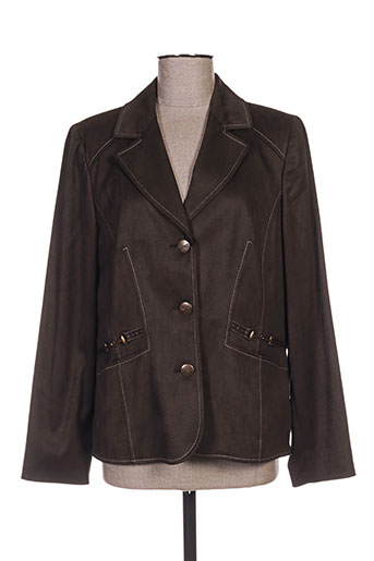 weill vestes femme de couleur marron