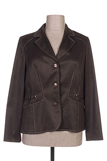 weill vestes femme de couleur marron