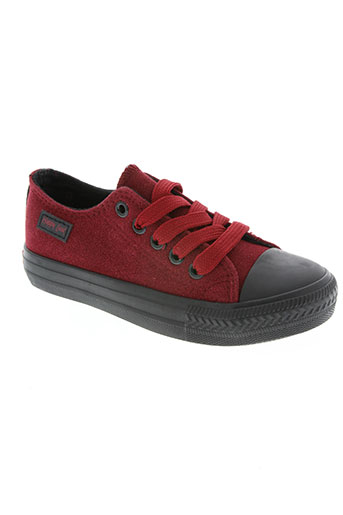 happy luck chaussures enfant de couleur rouge