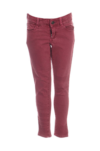 tiffosi jeans fille de couleur rouge