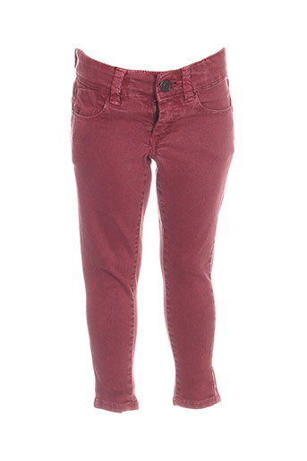 tiffosi pantalons garçon de couleur rouge