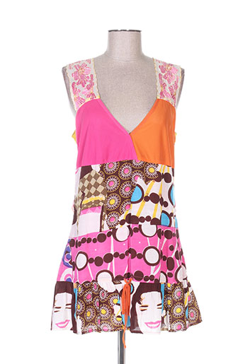 les fees du vent tuniques femme de couleur rose