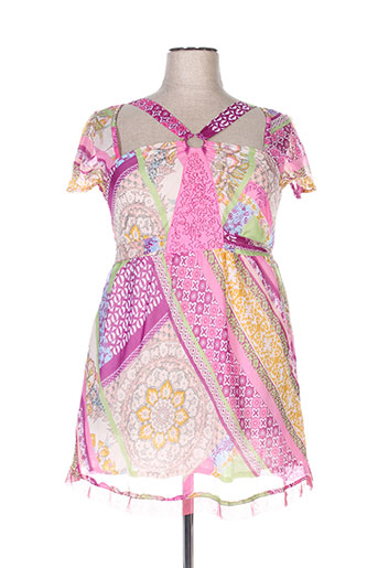 les fees du vent robes femme de couleur rose