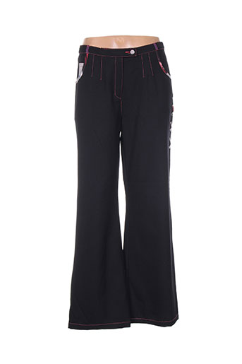 les fees du vent pantalons femme de couleur noir