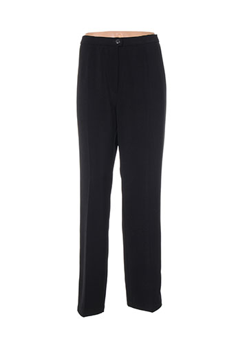 pause cafe pantalons femme de couleur noir