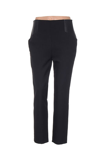 fracomina pantalons femme de couleur noir