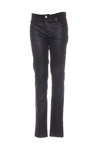 fracomina pantalons femme de couleur noir
