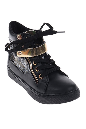 top shoes chaussures fille de couleur noir