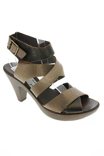 karston chaussures femme de couleur beige