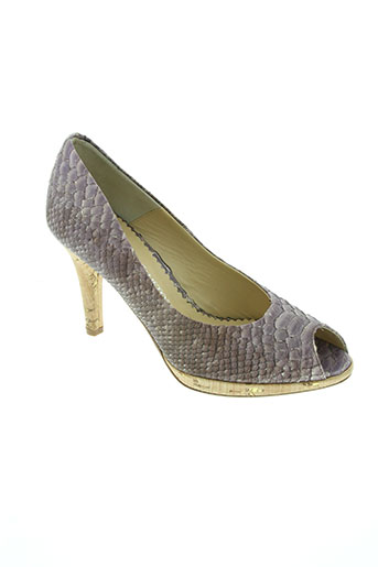 moda di fausto chaussures femme de couleur violet