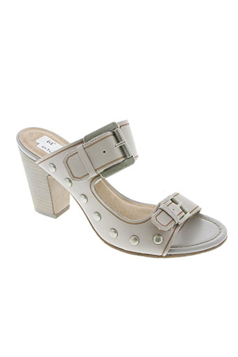 spm chaussures femme de couleur gris