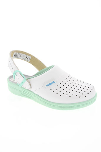 abeba chaussures femme de couleur blanc