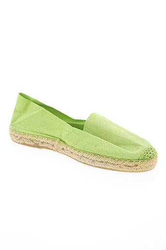 la maison de l'espadrille chaussures femme de couleur vert