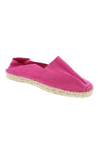 la maison de l'espadrille chaussures femme de couleur rose