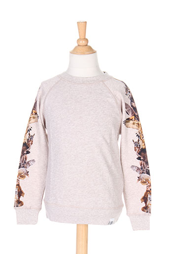 molo pulls garçon de couleur beige