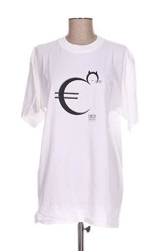 noir/clair t-shirts homme de couleur blanc