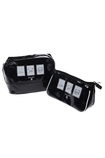 noir/clair accessoires femme de couleur noir