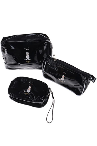 noir/clair accessoires femme de couleur noir