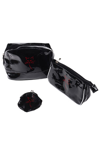 noir/clair accessoires femme de couleur noir