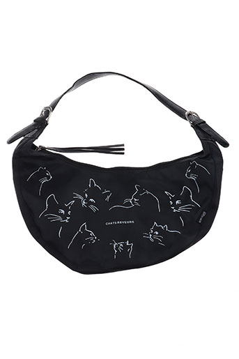 noir/clair accessoires femme de couleur noir