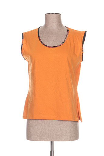 jean gabriel chemises femme de couleur orange