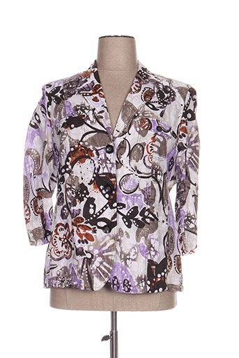 lebek vestes femme de couleur violet
