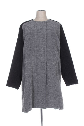 veto manteaux femme de couleur gris