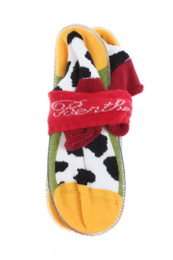 berthe aux grands pieds chaussures enfant de couleur jaune
