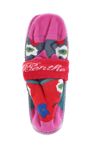 berthe aux grands pieds chaussures fille de couleur rose