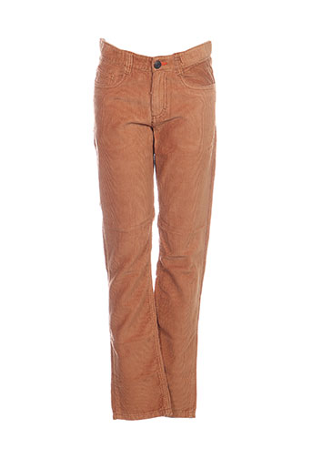 esprit pantalons garçon de couleur marron