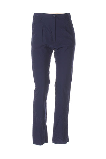 griffon pantalons femme de couleur bleu