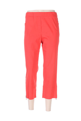 halogene pantacourts femme de couleur rouge