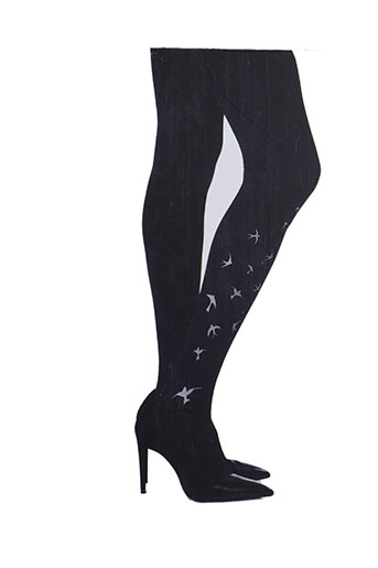 zohara lingerie femme de couleur noir