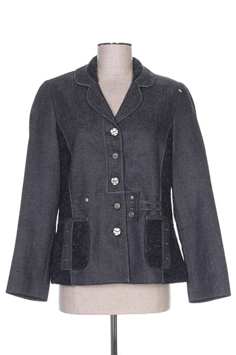 gd vestes femme de couleur gris