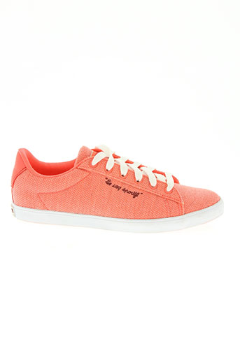 le coq sportif chaussures femme de couleur rose