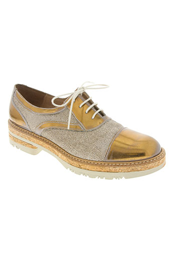 wonders chaussures femme de couleur jaune