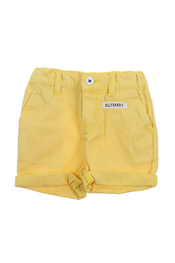 billybandit shorts / bermudas garçon de couleur jaune