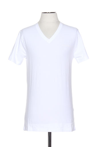 teddy smith t-shirts homme de couleur blanc