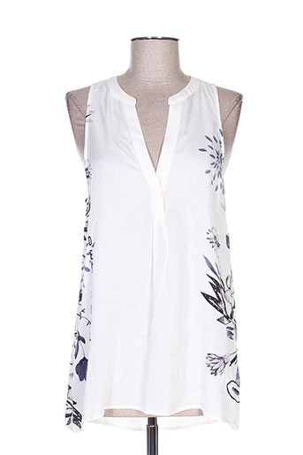 desigual tuniques femme de couleur blanc