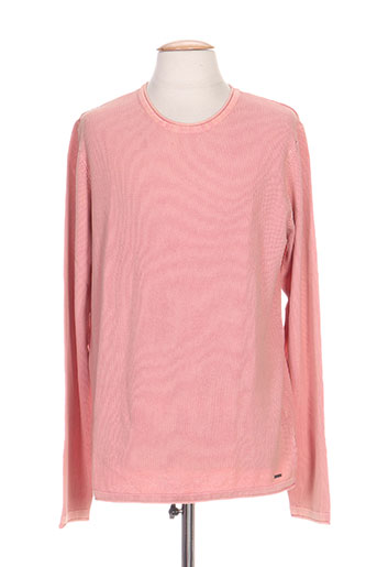 tiffosi pulls homme de couleur rose