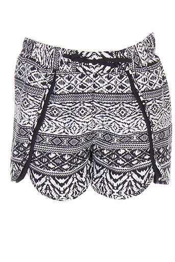 beckaro shorts / bermudas fille de couleur noir