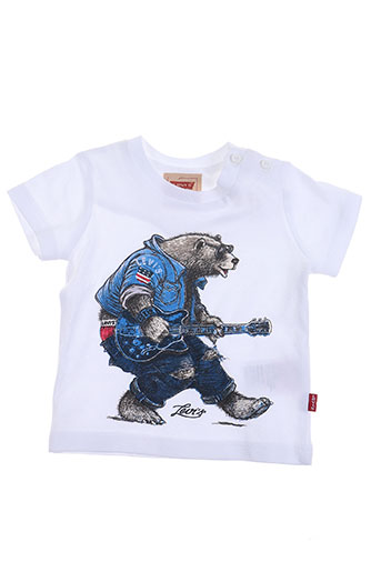 levis t-shirts garçon de couleur blanc