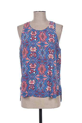 pepe jeans chemises fille de couleur bleu