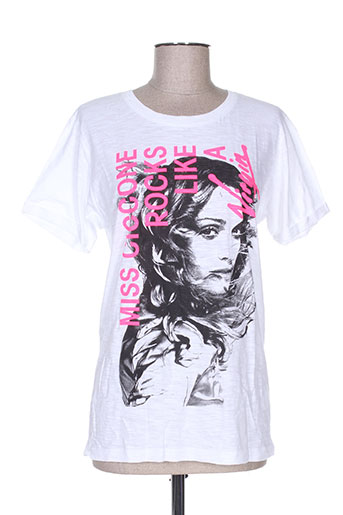 my t-shirt life is a circus t-shirts femme de couleur blanc