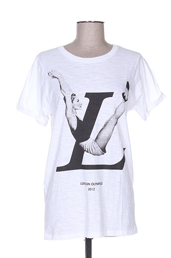 my t-shirt life is a circus t-shirts femme de couleur blanc