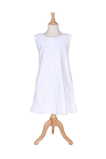 mayoral robes fille de couleur blanc